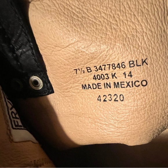 Frye Carmen Harness Boots in Black - Picture 10 of 12